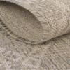 Unique Loom Outdoor Bohemian Collection Area Rug - Anthro (3' 3" x 12' Runner, Gray/ Ivory) view 4