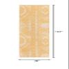 Unique Loom Outdoor Bohemian Collection Area Rug - Anthro (3' 3" x 12' Runner, Yellow/ Ivory) view 2