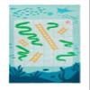 DENSLEY&CO Beach Towel with Game Pieces Set | 160CM x 90CM (Snakes & Ladders 2) view 1