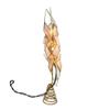 Kurt Adler 11.75-Inch UL 10-Light Gold Tin Double Point Capiz Star Treetop view 2