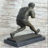 Genuine Bronze Sport Rugby Australian Player Sculpture Artwork Figure Handmade Decor Gift Sale by Think Bronze view 4
