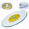 FREAZE Hotel Glass Turntable Clear Lazy Susan Round Table Service Tray 20in-40in, Table Centerpiece Rotating Plate, Heavy Duty Tempered Glass (Smooth/Durable) (Size : 100cm/40in) view 1