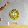 FREAZE Hotel Glass Turntable Clear Lazy Susan Round Table Service Tray 20in-40in, Table Centerpiece Rotating Plate, Heavy Duty Tempered Glass (Smooth/Durable) (Size : 100cm/40in) view 3