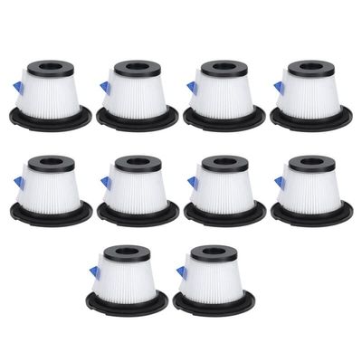 10 Pcs Replacement Hepa Filter compatible with Dibea C17 T6 T1 Cordless Stick Vacuum Cleaner Parts