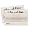 Advice and Wishes Cards, 50 Cards, for Wedding, New Mr and Mrs, Baby Shower, Retirement, Graduation, Anniversary (4" x 6") view 1