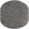 Rugs.com Marilyn Monroe Shag Collection Rug  4' x 6' Oval Slate Gray Shag Rug Perfect for Living Rooms, Large Dining Rooms, Open Floorplans view 3