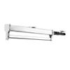 Pull Out Trousers Rack Clothes Organizers Pull-Out Closet Valet Rod Adjustable Wardrobe Clothing Rail Top Mount Hanger Rack Bar Ball Bearing Slide Heavy Duty Pants Hanger Metal Organizer (Color : Bla view 1