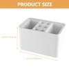 Cabilock Plastic Outdoor Umbrella Stand with Drain Tray view 4