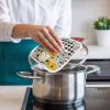 3 PCS Pot Holders for Kitchens Counter, Black White Plaid Heat Insulated Podholders Oven Hot Pads for Cooking BBQ Baking Heat Proof Mat Spring Summer Sunflower Comb Gnomes Honey Daisy Flower view 4