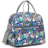 FlowFly Insulated Lunch Bag With Shoulder Strap for Women, Men, and Kids, Large and Reusable, Handle, Freezable Work and School Travel Tote and Meal Prep Organizer,Sloth view 1