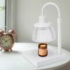 Candle Lamp Glass Shade with 2 Bulbs and Timer Melting Wax Lamp Height and Brightness Adjustable Top Down Candle Warmer Lamp view 4