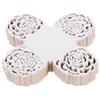 100pcs Chocolate Truffle Wrappers Candy Cups Muffin Liners Hollow Baking Cups Wedding Baby Shower Birthday Party Favors view 1
