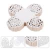 100pcs Chocolate Truffle Wrappers Candy Cups Muffin Liners Hollow Baking Cups Wedding Baby Shower Birthday Party Favors view 4