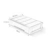 EKAYG Jewelry Box Organizer Storage Container with Adjustable Dividers (A) view 2