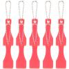 FOMIYES 10pcs Scratchers Tools Ticket Scratchers Scratch Off Ticket Plastic Material Small Keychain Scrapers view 1