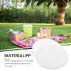 CALLARON 5pcs Portable Serving Plates Disposable Snack Dishes for Parties Barbecue and Outdoor Events Food Containers for Easy Serving and Cleanup view 4