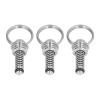 3PCS Ball Lock Keg Relief Valve Replacement,Beer Keg Relief Valve, Replacement 304 Stainless Steel Keg Lid Pressure Release Valve for Home Or Bar Use view 1
