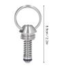 3PCS Ball Lock Keg Relief Valve Replacement,Beer Keg Relief Valve, Replacement 304 Stainless Steel Keg Lid Pressure Release Valve for Home Or Bar Use view 2