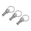3PCS Ball Lock Keg Relief Valve Replacement,Beer Keg Relief Valve, Replacement 304 Stainless Steel Keg Lid Pressure Release Valve for Home Or Bar Use view 4