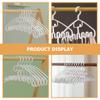 Zerodeko Wavy Hangers Set 10pcs for Bra Tank Top Scarf Belt Space Saving Hanger Closet Organizer view 3