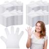 Hoolerry 2000 Pcs Disposable Plastic Gloves for Cooking Food Prep Clear Service Safe Kitchen Gloves for Food Handling Household Cleaning Party Celebration, One Size Fits Most view 1