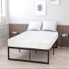 BIQWBIC 6 inch Queen Mattresses, Gel Memory Foam Mattress for a Cool Sleep & Pressure Relief, Medium Firm Pad Size Bed in Box, CertiPUR-US Certified White (6 Inch, Queen) view 1