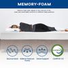 10 inch Full Size Mattress, Gel Memory Foam Full Mattress for a Cool Sleep & Pressure Relief, Medium Firm Mattress Pad Full Size Mattresses, Bed in a Box, CertiPUR-US Certified & White (10 Inch, Full) view 4