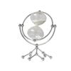 FEMUN,Hourglass,Hourglass Timer,Sand Clock,Glass Hourglass,Visual Timer-Applicable to Kitchen, Bedroom, Living Room, Office, Dining Room, Reading Room, a Variety of Household Space.