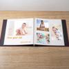 HenPisen Large Photo Album Self Adhesive Scrapbook Album for 46 57 810 Pictures DIY Magnetic Linen Cover Album 60 Pages for Family Wedding Gifts with Metal Pen and Plastic Board view 2