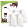 Disposable K Cup Coffee Filters with Lid for Keurig Single Serve Brewers 1.0 & 2.0, Universal Fit for All Reusable K Cup Filter Pods (200) view 1
