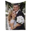 Ships Next Day, Custom Blanket with Picture - Printed in USA, Personalized Photo Blanket (Fleece - 30x40) view 1