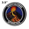 Hawaii Volcanoes National Park Patch 3.5" Embroidered DIY Iron-on/Sew-on Decorative Embroidery Applique Clothing Vest Jacket Premium Stitching Nature Big Island Klauea and Mauna Loa Souvenir Badge view 2