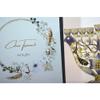 Cohen Tsemach Art & Gift Menorah Hanukkah two doves priestly breastplate purple Gold & Enamel With Zircons Nine Branch Chanukia view 2