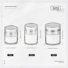LYYHMAY Premium Cream Jar Vacuum Bottle Dispenser, Airless Pump Jar, Vacuum Moisturizer Jar, Lotion Dispenser with Pump, Travel Containers for Lotions and Creams Leak Proof (1, 15ML) view 4