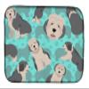 Caroline's Treasures MLM1034DDM Old English Sheepdog Dish Drying Mat Absorbent Dish Drying Mat Pad for Kitchen Counter Dish Drainer Mat for Countertop, 14 x 21", Multicolor view 1