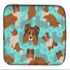 Caroline's Treasures MLM1035DDM Sheltie Dish Drying Mat Absorbent Dish Drying Mat Pad for Kitchen Counter Dish Drainer Mat for Countertop, 14 x 21", Multicolor view 1