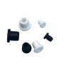 GatherTOOL 10PCS Silicone Rubber Wire Grommet Round Hollow Plugs with Hole 3mm 3.5mm 4mm 4.5mm 5mm Silicon End Caps Rubber O-Rings Gasket (Color : White, Size : A 6mm a (0.24 inch)) view 4