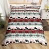 Erosebridal Cowboys Gifts for Women, Western Boho Bedding Set Full Ethnic Tribal Arrow Aztec Comforter Cover African Tribe Horse Duvet Cover Retro Geometric Exotic Western Animals Farmhouse Decor view 1