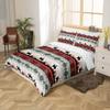 Erosebridal Cowboys Gifts for Women, Western Boho Bedding Set Full Ethnic Tribal Arrow Aztec Comforter Cover African Tribe Horse Duvet Cover Retro Geometric Exotic Western Animals Farmhouse Decor view 2