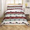 Erosebridal Cowboys Gifts for Women, Western Boho Bedding Set Full Ethnic Tribal Arrow Aztec Comforter Cover African Tribe Horse Duvet Cover Retro Geometric Exotic Western Animals Farmhouse Decor view 3