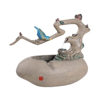 Indoor Tabletop Waterfall Fountain Tabletop Fountain Office Lucky Flowing Water Desk Fountain Interior Living Room Decor Desktop Waterfall Fountain Alpine Flowing Water Table Fountain Meditation Fount