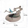Indoor Tabletop Waterfall Fountain Tabletop Fountain Office Lucky Flowing Water Desk Fountain Interior Living Room Decor Desktop Waterfall Fountain Alpine Flowing Water Table Fountain Meditation Fount view 2