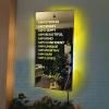 Personalised Name Affirmation Mirror Neon Sign, Custom Acrylic Positive Affirmations Wall for Kids Affirmations Hanging, Men Women Kids Inspirational Inspirational Positive Quotes Sayings Wall Decor view 4