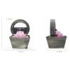 HIHELO Indoor Tabletop Waterfall Fountain Desktop Fountain Office Desk Small Water Fountain Indoor Meditation Ancient Zen Tabletop Waterfall Fountains Meditation Fountain view 2