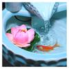 HIHELO Indoor Tabletop Waterfall Fountain Indoor Water Fountain with Turn Beads Waterfall Tabletop Fountain Soothing Sound for Office and Home Dcor Meditation Fountain view 3