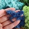 Artificial Fake Moss Flower Decoration Simulation Green Plants Eternal Life Moss Grass for Fairy Garden Terrarium Potted Succulents Craft(Purple) view 3