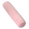 1 MIDDLE ONE Body Pillow, Bolster Pillow with Removable Velour Cover, Long Round Roll Cylinder Pillow for Bed, 35" x 7.87", Pink view 1