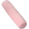 1 MIDDLE ONE Body Pillow for Adults, Bolster Pillow with Removable Velour Cover, Long Round Roll Cylinder Pillow for Bed, 47" x 7.87", Pink view 1