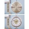 JTYX Vintage Creative Standing Clock with with Large Numerals, Silent Non-Ticking Quartz Clock Vertical Grandfather Clocks - Large Villa Floor Clock view 3