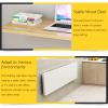 Folding Shelf Wall Mounted Floating Desk Table Wall Desks Small Wooden Desk For Office Home Kitchen(Size:90X30cm/35.4X11.8in,Color:Teak) view 4